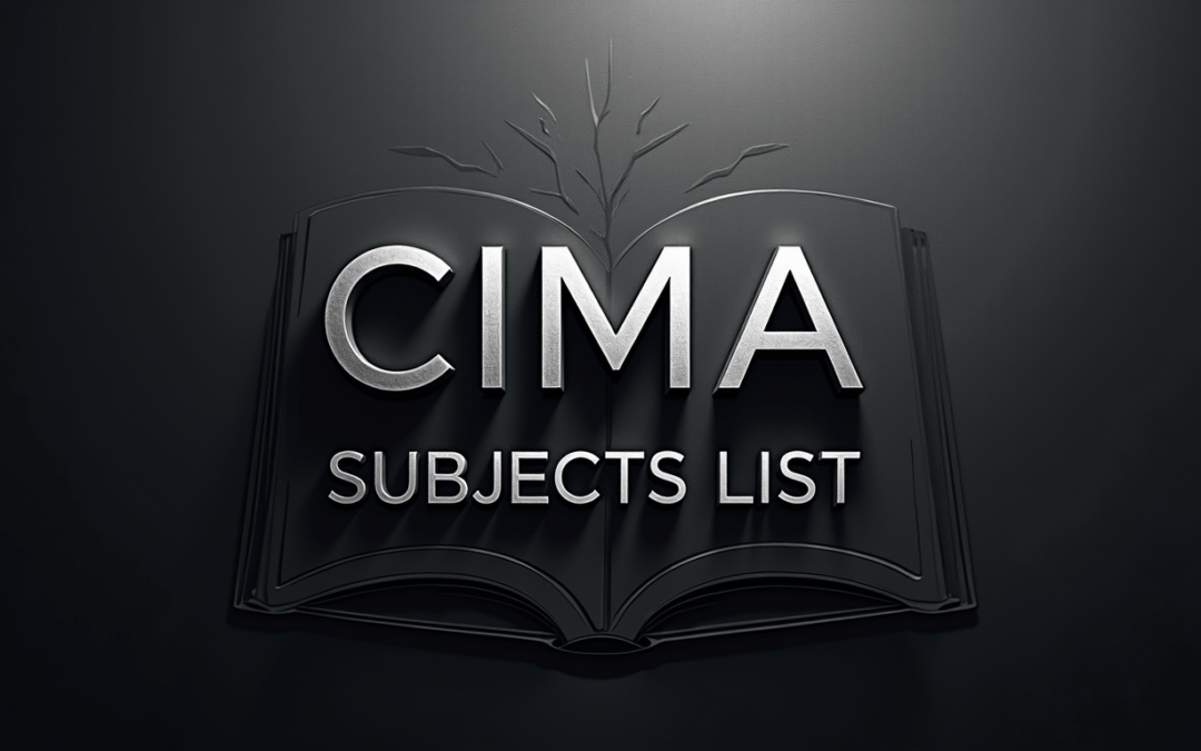 CIMA Subjects List