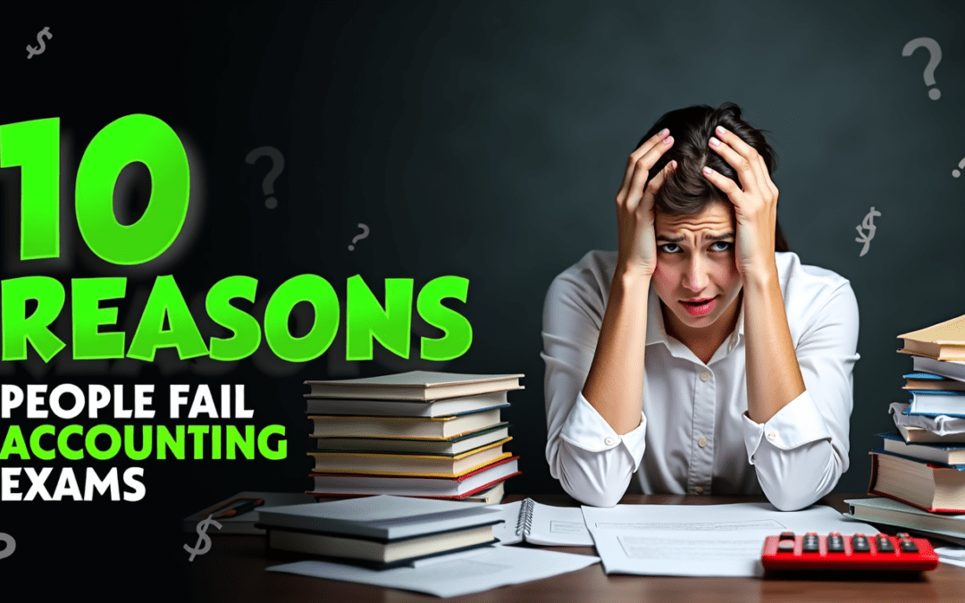 10 Reasons People Fail Accounting Exams
