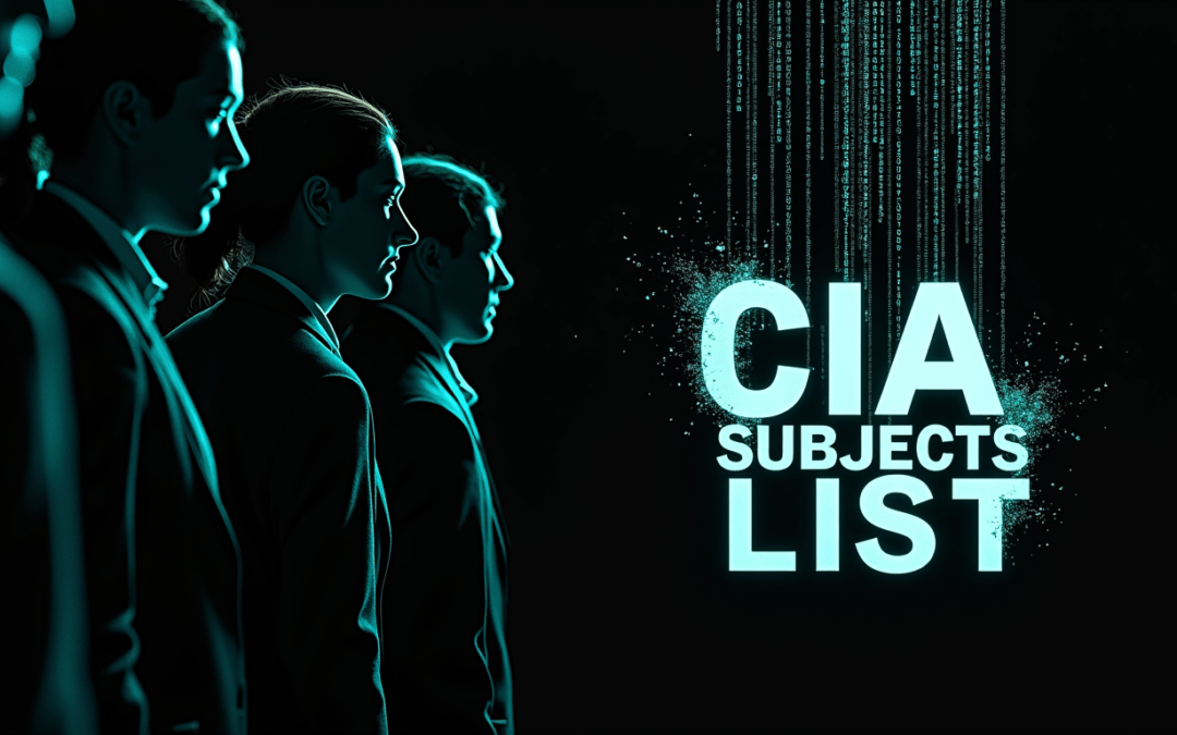 CIA Subjects List