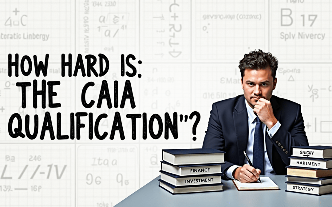 How Hard Is the CAIA Qualification?