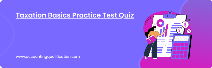 Taxation Basics Practice Test Quiz