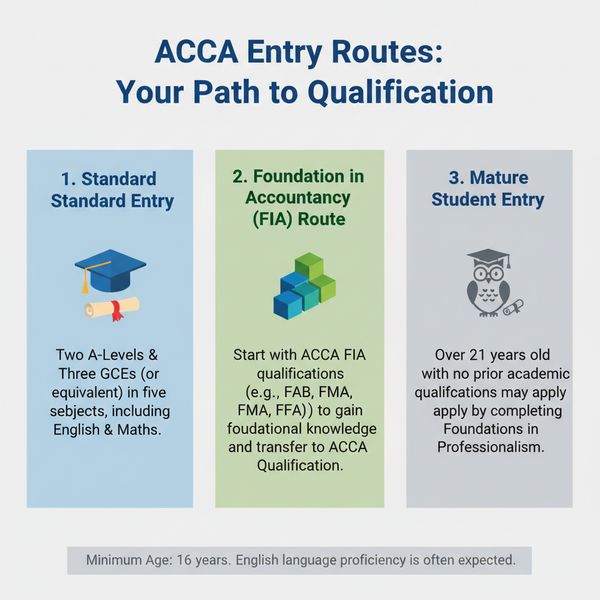 Entry Requirements for ACCA Qualification