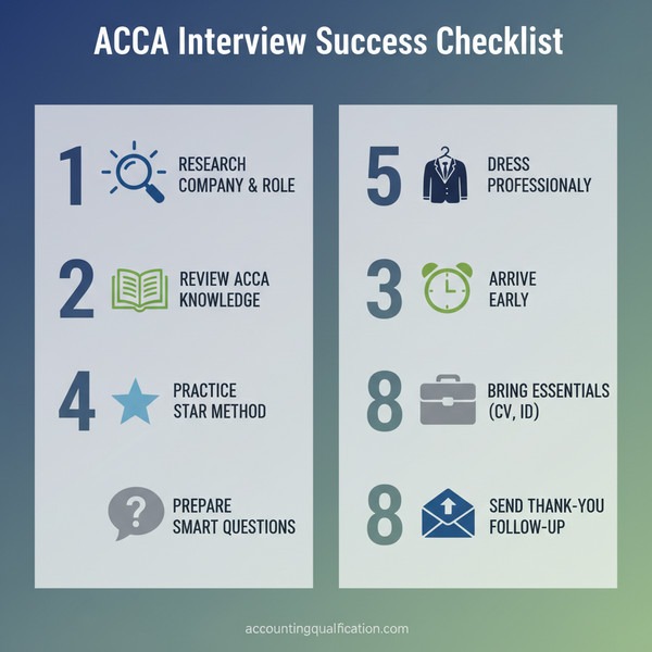 Your ACCA Interview Success Checklist